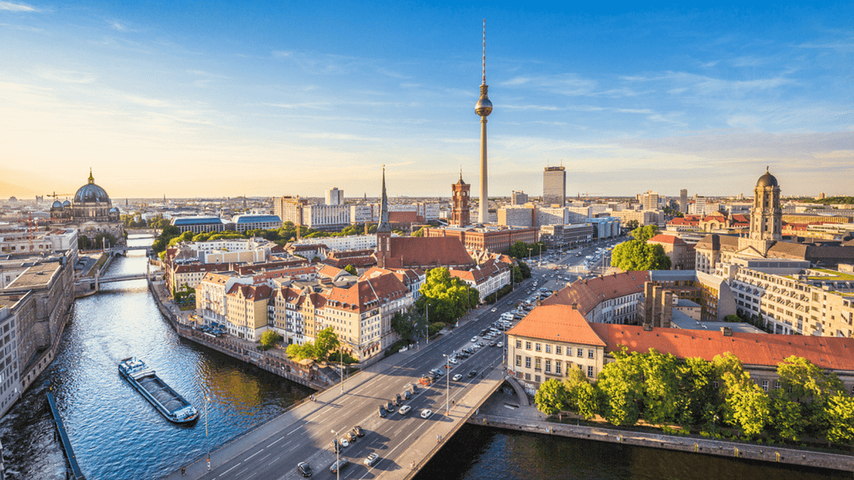 Cityscape of Germany.