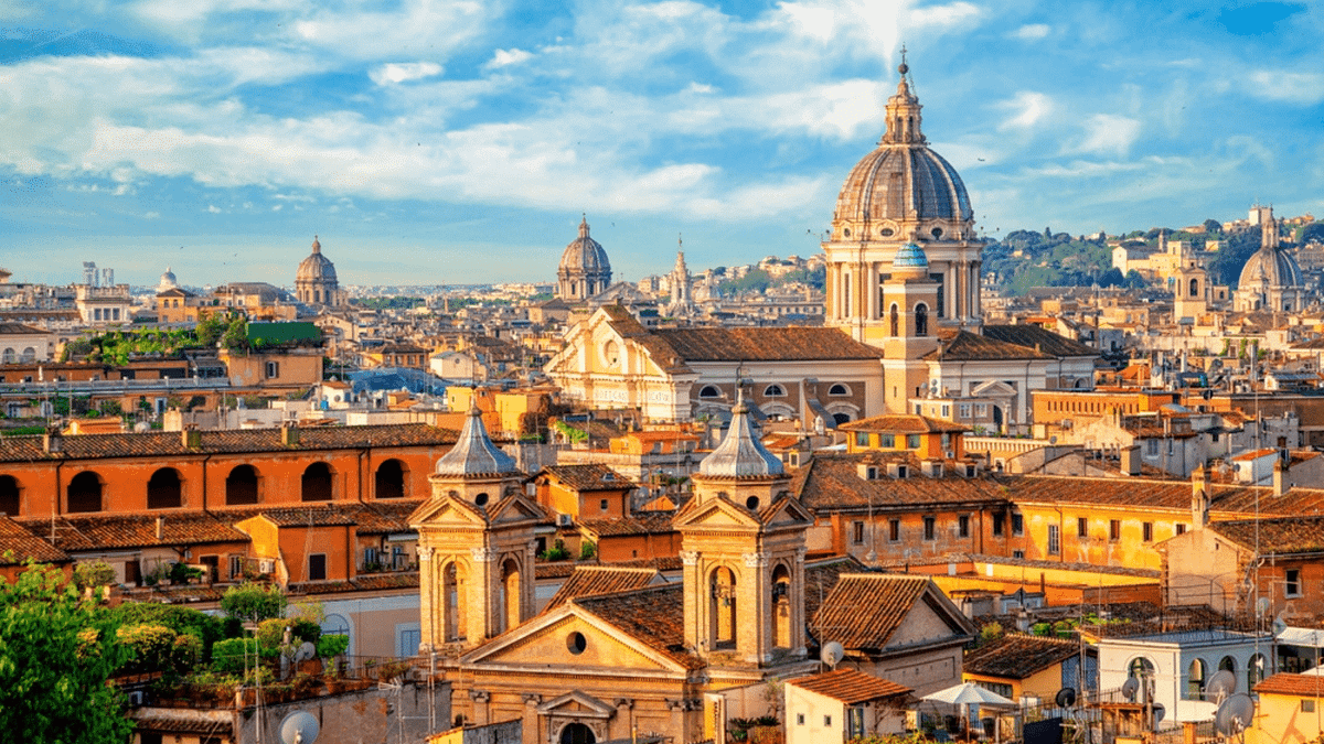 Cityscape of Italy.