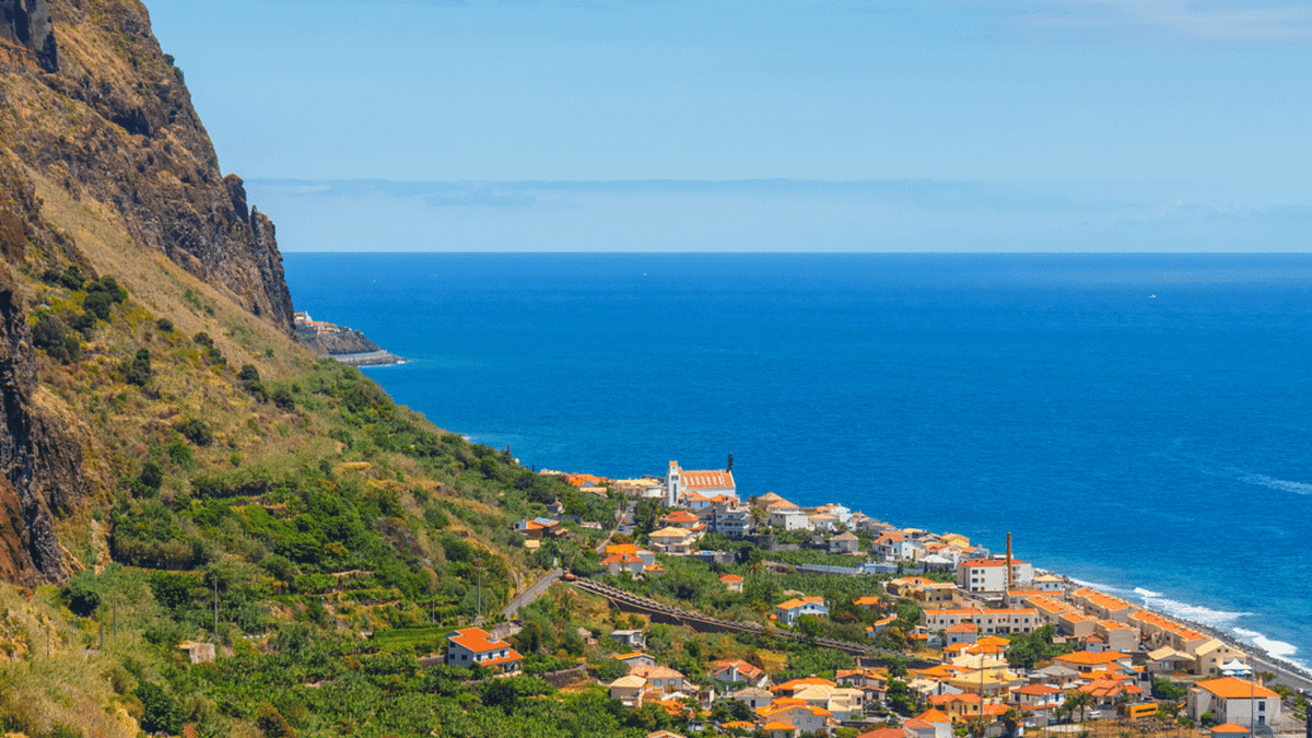 A landscape in Portugal.