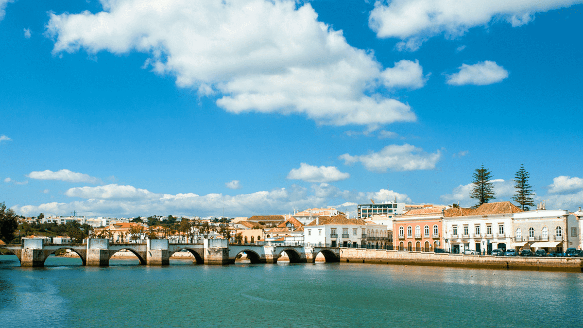 A landscape in Portugal.