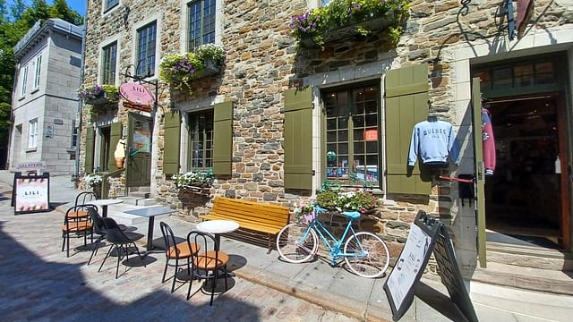 Montreal Qc Canada - August 7 2025: Old Quebec City