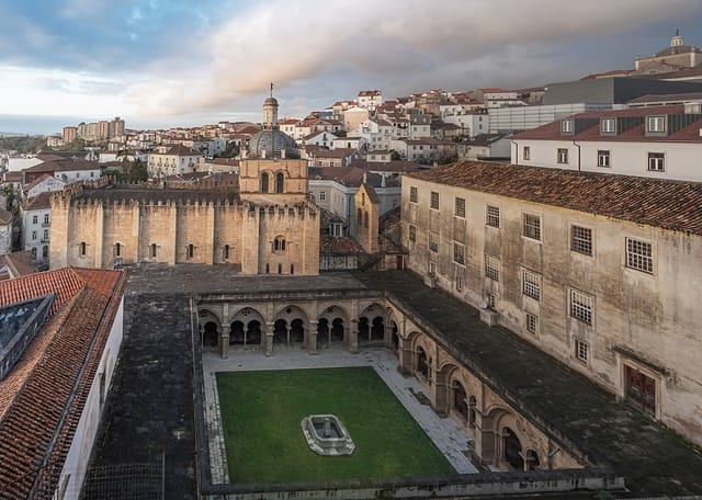 Old Cathedral Of Coimbra (se Velha) - Coimbra Portugal