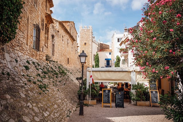 Sitges Es - Sep 23 2022: A Beautiful Shot Of